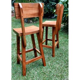 Cedar Bar Stools