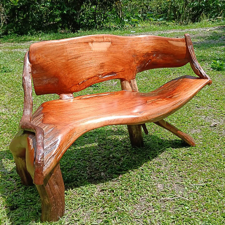 Cedar Root Bench 2