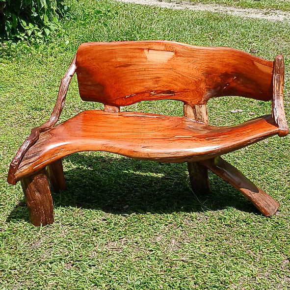 Cedar Root Bench 2