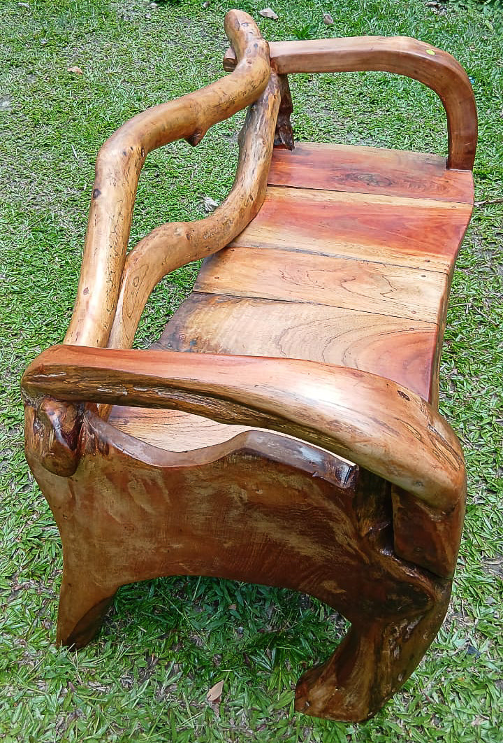 Cedar Root Bench 3