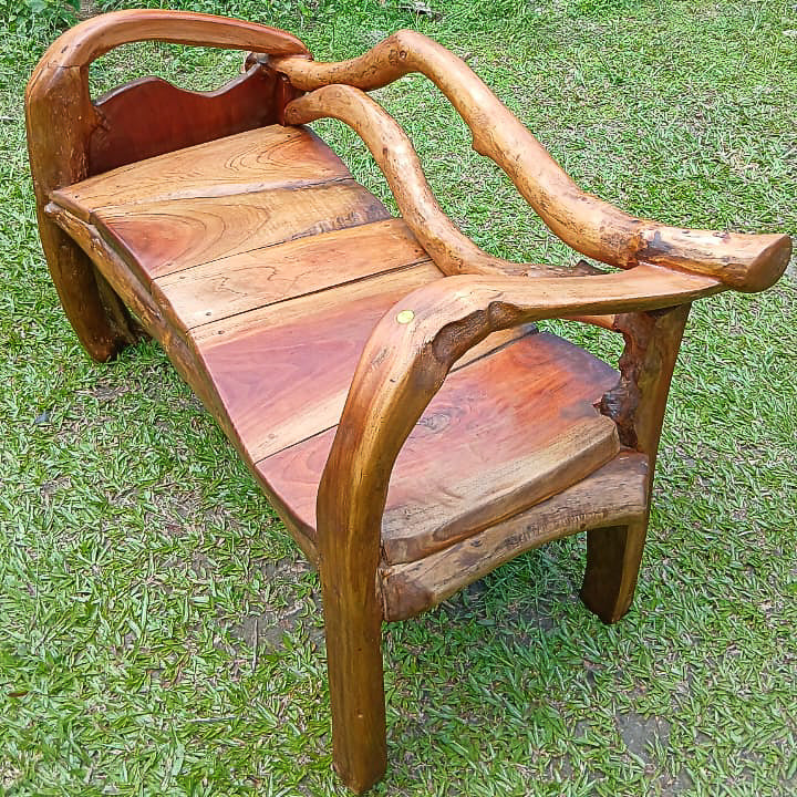 Cedar Root Bench 3