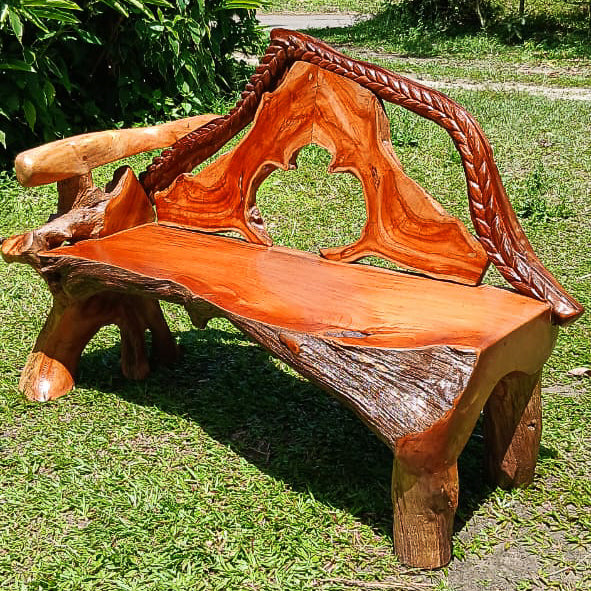 Cedar Root Bench 1