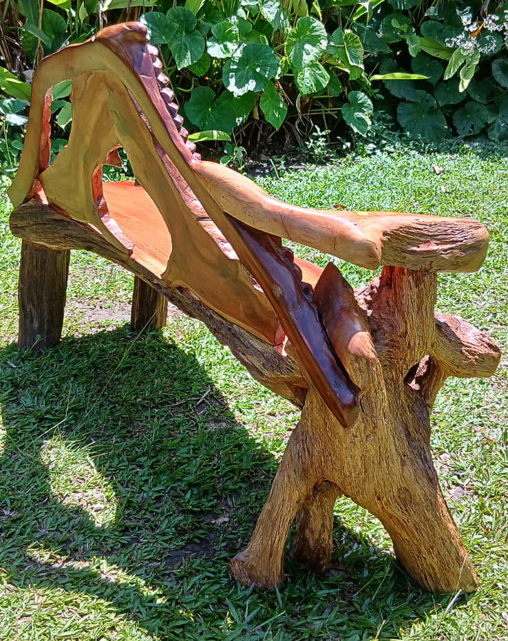 Cedar Root Bench 1