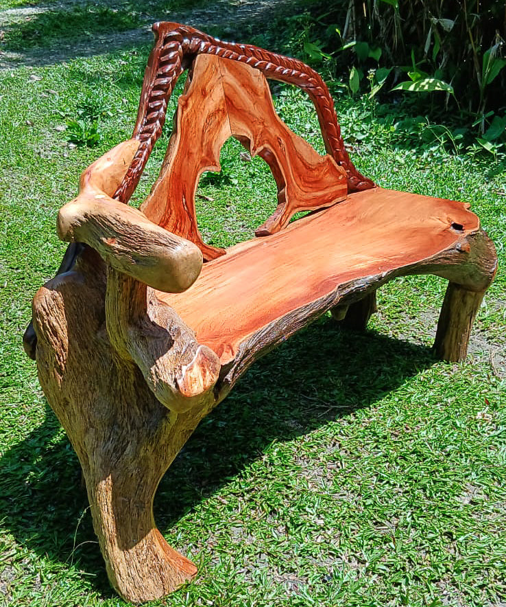 Cedar Root Bench 1