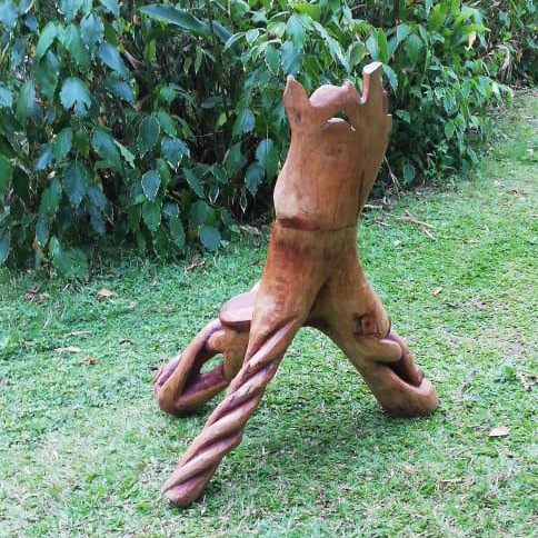 Twisted Cedar Chair